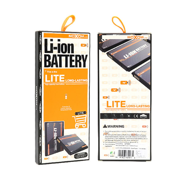 LI-ION Baterija Moxom NOK-4UL 3.7V.